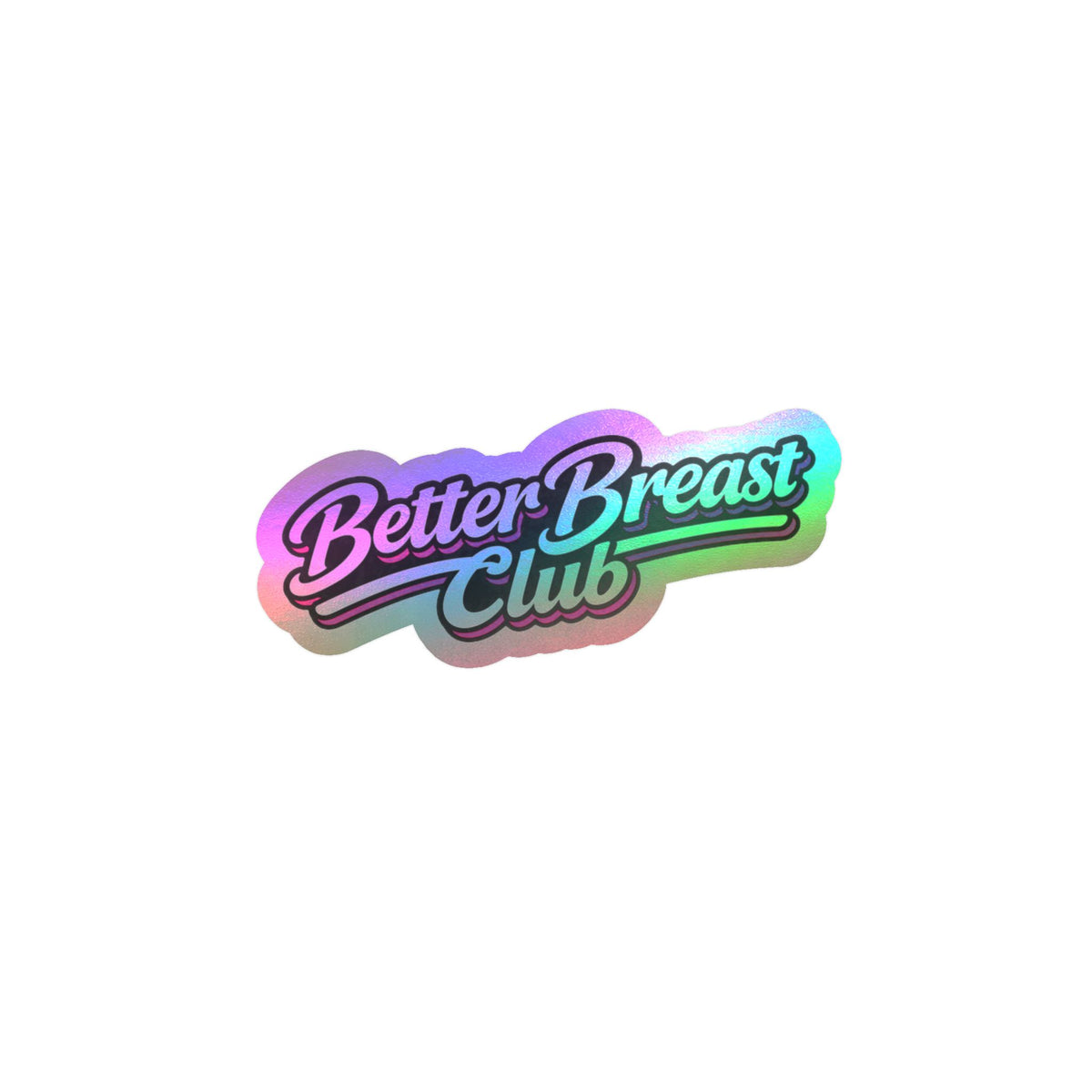 Better Breast Club Logo Sticker
