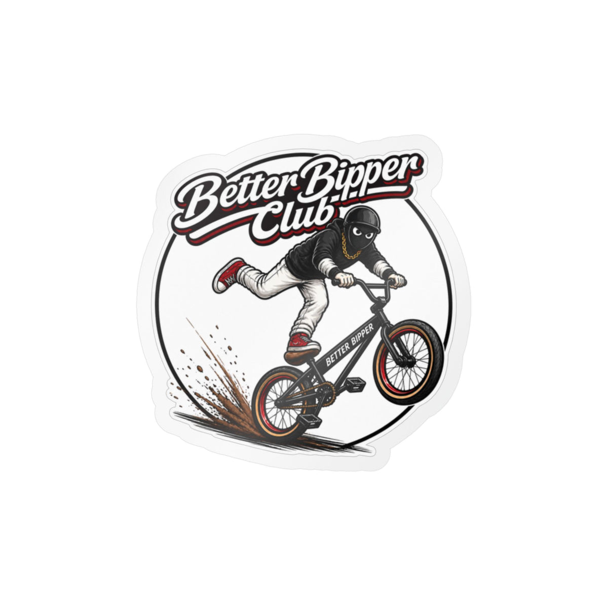 Better Bipper Club Pedal Sticker