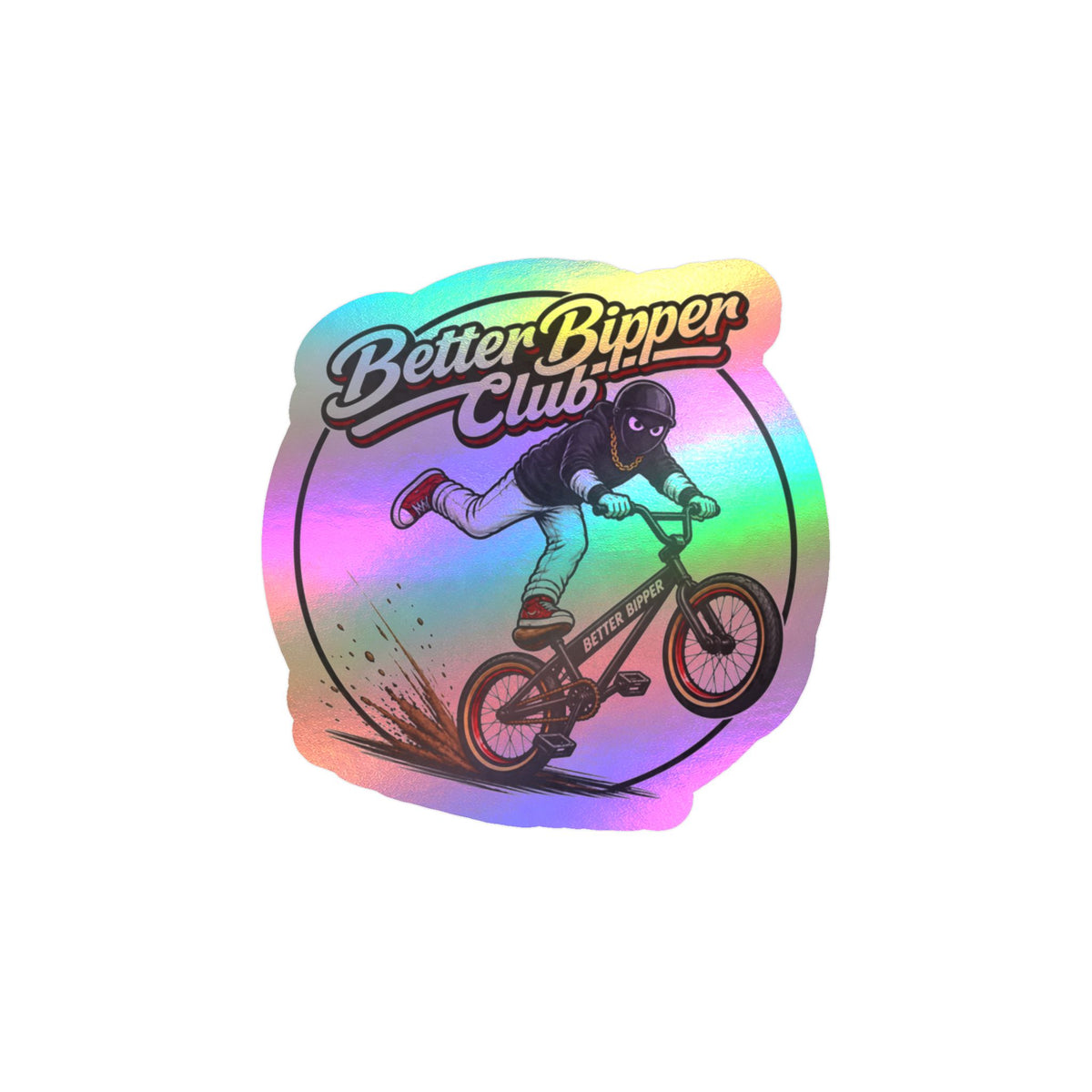 Better Bipper Club Pedal Sticker