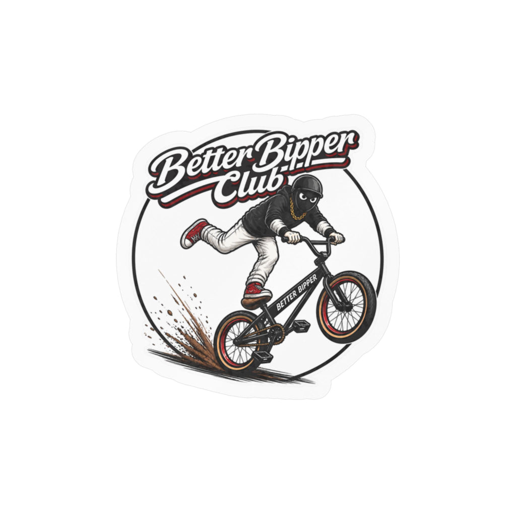 Better Bipper Club Pedal Sticker