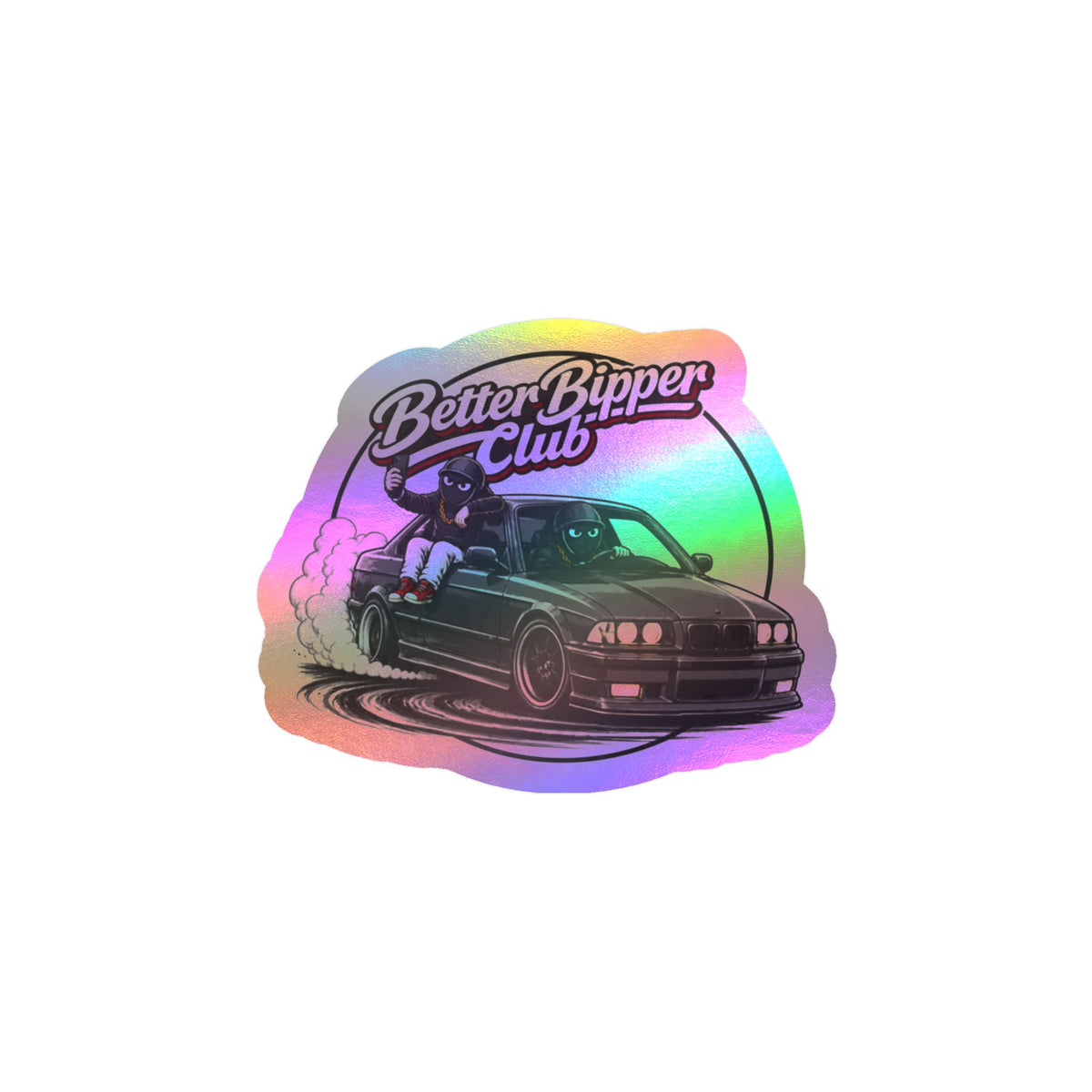 Better Bipper Club Beamer Sticker
