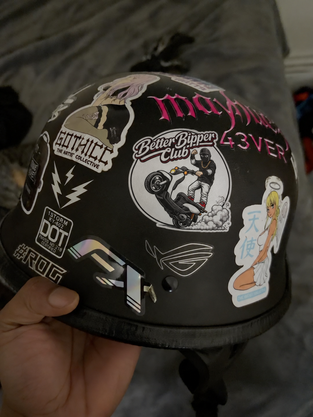 Better Bipper Club Moped Sticker