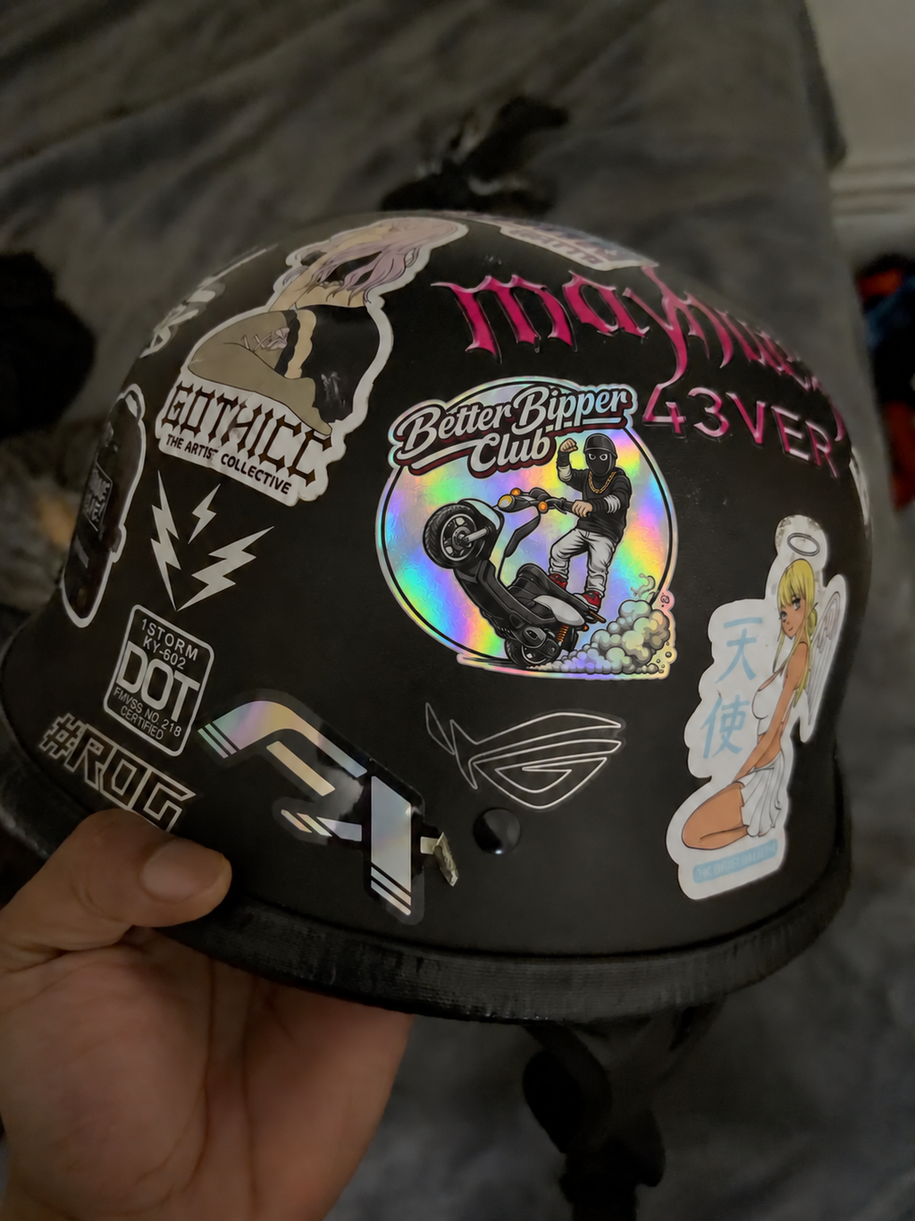 Better Bipper Club Moped Sticker