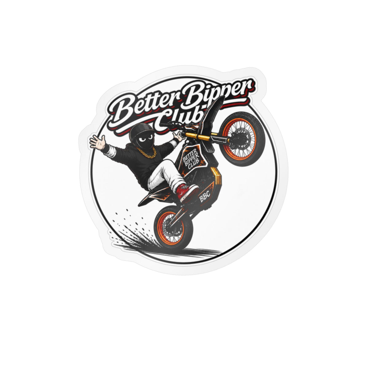 Better Bipper Club E-Moto Sticker